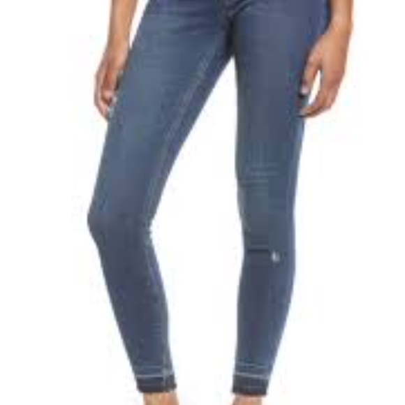 Spanx Distressed Skinny Jeans/Jeggings - Picture 4 of 5